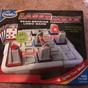 Laser maze brain game.